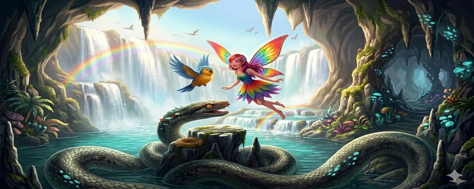 Petualangan Peri Lulu, Bertemu Sang Ular