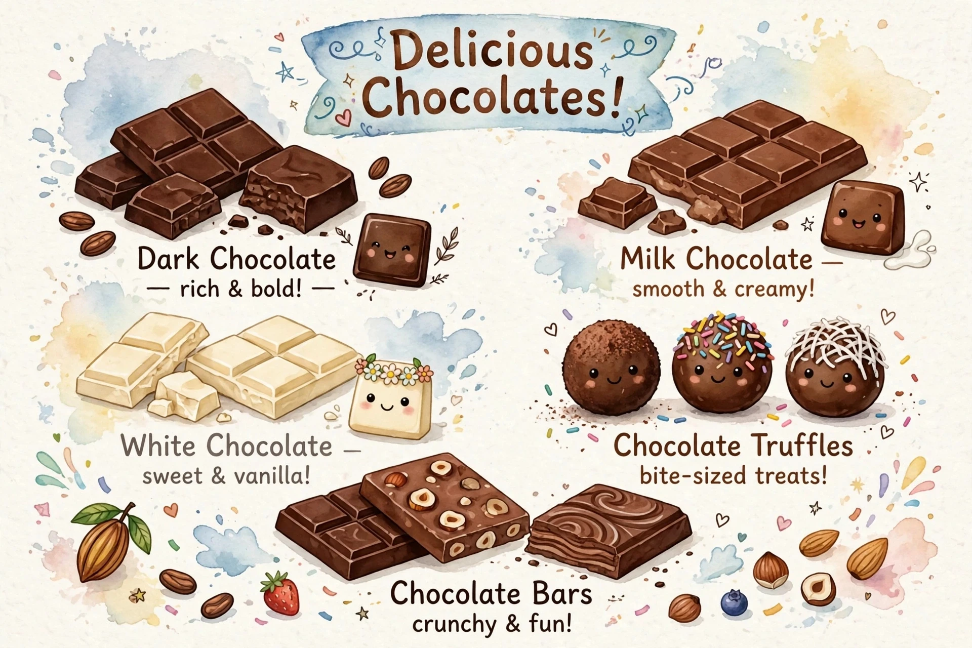 Cokelat Makanan Favoritku