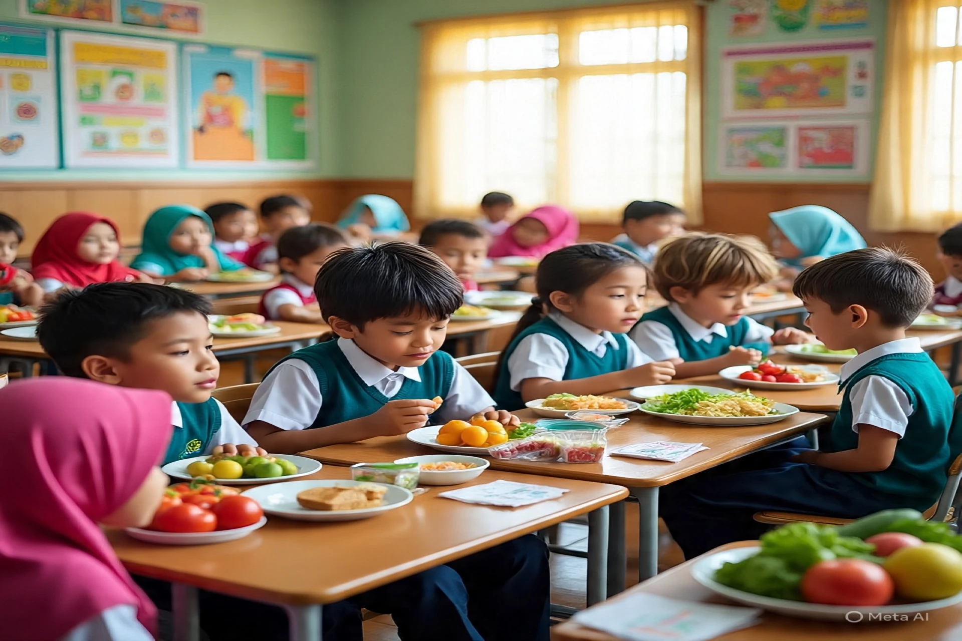 7 Kebiasaan Anak Indonesia Hebat (Makan Sehat)