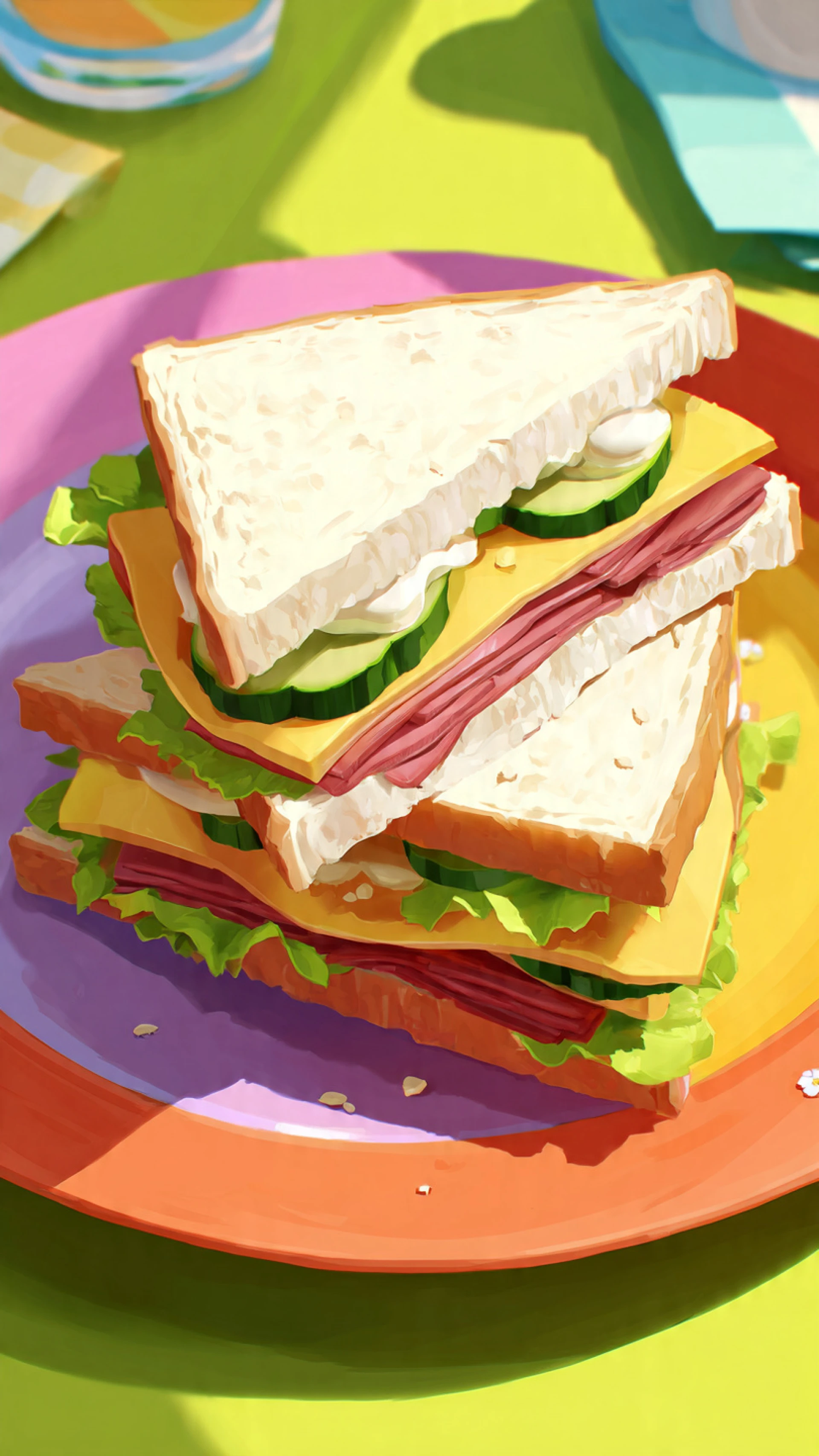 Roti Lapis alias Sandwich Praktis nan Gurih