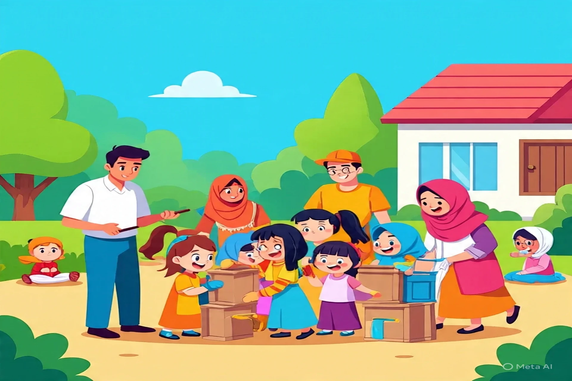 7 Kebiasaan Anak Indonesia Hebat (Bermasyarakat)